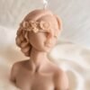 Lady in Bloom Bust Candle