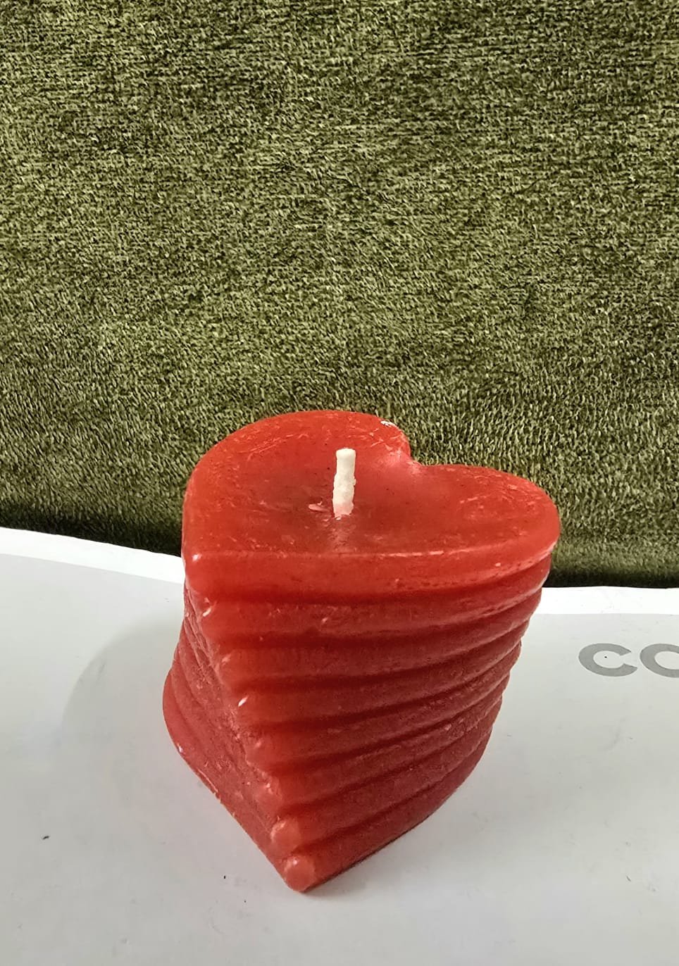 Layered Love Candle