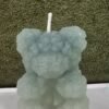 Crystal Texture Teddy Candle (Set of 2)